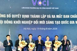 Ra mắt Ban Chấp hành Hội đồng Khởi nghiệp Đổi mới Sáng tạo Quốc gia VCCI