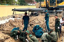 Khánh Hòa: Tìm kiếm, quy tập hài cốt liệt sĩ tại khu vực Thành cổ Diên Khánh