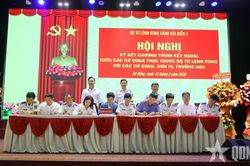 Vùng Cảnh sát biển 2 ký kết chương trình kết nghĩa với các cơ quan, đơn vị trên địa bàn