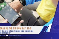 Quân sự thế giới hôm nay, 19-8: Từ ứng dụng thể dục trên điện thoại đến hiểm họa an ninh quân sự