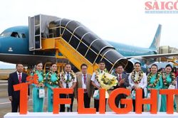 S&acirc;n bay Li&ecirc;n Khương ch&iacute;nh thức đ&oacute;n chuyến bay đầu ti&ecirc;n sau gần 6 th&aacute;ng