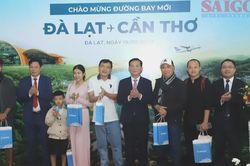 Khai trương đường bay Đà Lạt - Cần Thơ
