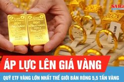 Ngày 19-8, giá vàng trong nước giảm 1,6 triệu đồng/lượng