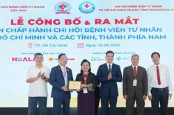 Ra mắt Chi hội Bệnh viện tư nh&acirc;n TPHCM v&agrave; c&aacute;c tỉnh, th&agrave;nh ph&iacute;a Nam