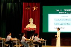 Hưng Yên hướng tới đưa tiếng Anh trở thành ngôn ngữ thứ hai trong trường học
