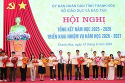 Giáo dục mũi nhọn Thanh Hóa vào nhóm 6 địa phương dẫn đầu cả nước