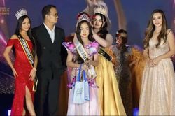 Mẫu nhí Nguyễn Hoa Thảo Mơ xuất sắc đăng quang Little Miss Universe tại Philippines