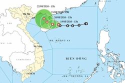 Áp thấp nhiệt đới có thể mạnh thêm 1 cấp, gió giật cấp 9