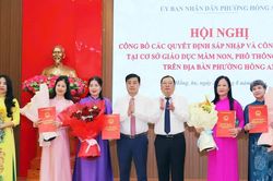 Hải Phòng đồng loạt sáp nhập trường học các cấp