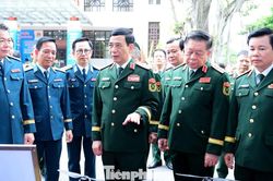 Nhiều công trình 'Tuổi trẻ sáng tạo trong Quân đội' ứng dụng công nghệ tiên tiến