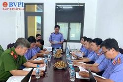 VKSND TP Cần Thơ trực tiếp kiểm sát tại Phân trại tạm giam Bình Thủy