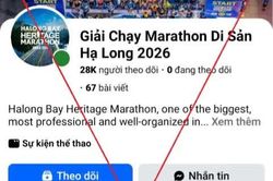 Cảnh giác các trang fanpage giả mạo Giải chạy Marathon quốc tế Di sản Hạ Long