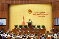 Thông cáo báo chí số 12, Kỳ họp không thường lệ thứ Nhất, Quốc hội khóa XVI