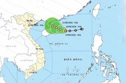 Thời tiết ngày 19/8: Áp thấp nhiệt đới gây biển động, Bắc Bộ và Bắc Trung Bộ mưa lớn