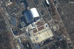 Đức cam kết hỗ trợ Ukraine sửa chữa vòm chắn của lò phản ứng hạt nhân Chernobyl