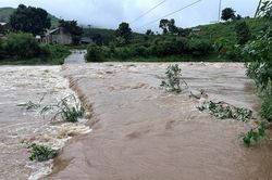 Quảng Ngãi: Mưa lớn gây thiệt hại ở các xã vùng núi phía Tây