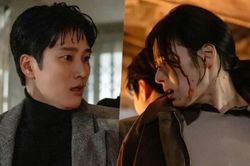 Ahn Bo Hyun, Jung Eun Chae bị trói trong nhà cháy Flex x Cop 2