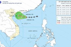 Áp thấp nhiệt đới bất ngờ mạnh lên, Bắc Biển Đông cảnh báo biển động dữ dội