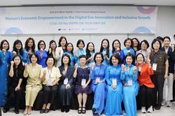 Nâng cao quyền năng kinh tế của phụ nữ trong kỷ nguyên số: Đổi mới sáng tạo và Phát triển bao trùm