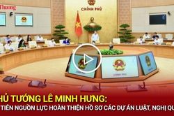 Thủ tướng Lê Minh Hưng: Ưu tiên nguồn lực hoàn thiện hồ sơ các dự án luật, nghị quyết
