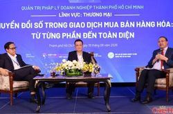 Chuyển đổi số trong giao dịch hàng hóa: Kiểm soát rủi ro pháp lý