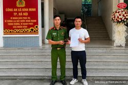 Những l&aacute; thư cảm ơn v&agrave; h&igrave;nh ảnh đẹp chiến sĩ C&ocirc;ng an Thủ đ&ocirc;