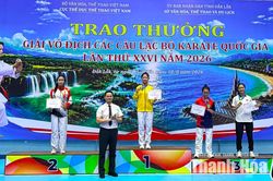 Karate Thanh Hóa hoàn thành “bài test” quan trọng trước Đại hội Thể thao toàn quốc