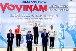 Thanh H&oacute;a lần thứ 4 li&ecirc;n tiếp nhất to&agrave;n đo&agrave;n tại Giải V&ocirc; địch Vovinam miền Trung - T&acirc;y Nguy&ecirc;n