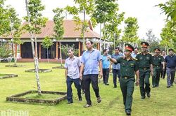 Phó Bí thư Thường trực Tỉnh ủy An Giang Lâm Minh Thành: Thu hẹp quy hoạch Khu lưu niệm Sở Chỉ huy