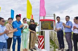 Khánh thành cầu Soài So tại xã Tri Tôn