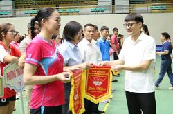 Bắc Ninh khai mạc Giải bóng chuyền Đại hội Thể thao tỉnh lần thứ I