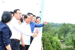 Phó Bí thư Thành ủy Thái Bảo kiểm tra tiến độ các dự án đầu tư công