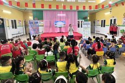 Truyền thông nha học đường cho 250 trẻ mầm non