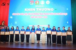 Tổng kết công tác Đoàn, Hội, Đội và phong trào thanh thiếu nhi trường học