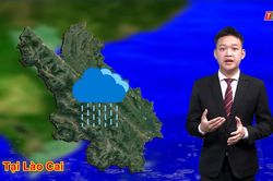 Dự báo thời tiết đêm 19 và ngày 20/8