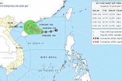 Áp thấp nhiệt đới trên Bắc Biển Đông ngày 19/08/2026: Gió mạnh cấp 6, sóng cao đến 3,5m
