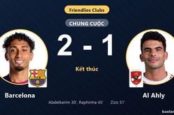 Barcelona thắng Al Ahly 2-1: Raphinha nổ s&uacute;ng, nỗ lực rượt đuổi của Al Ahly bất th&agrave;nh