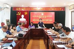 Hội Khuyến học tỉnh tổ chức Hội nghị lần thứ Hai, Ban Chấp hành khóa I