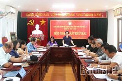 Hội Khuyến học tỉnh Ph&uacute; Thọ tổ chức Hội nghị lần thứ Hai, Ban Chấp h&agrave;nh kh&oacute;a I