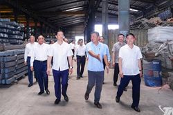 Chủ tịch UBND tỉnh Thái Nguyên chỉ đạo giải quyết dứt điểm vướng mắc tại Cụm công nghiệp số 3 cảng Đa Phúc