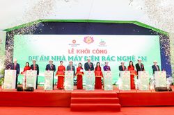Khởi công Nhà máy điện rác Nghệ An: Hướng tới xử lý chất thải xanh và bền vững
