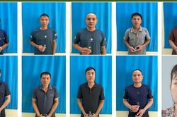 Bắt giữ 10 đối tượng trên 2 chiếu bạc, thu giữ hơn 200 triệu đồng