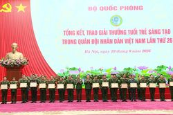 473 công trình đạt giải 'Tuổi trẻ sáng tạo trong Quân đội'