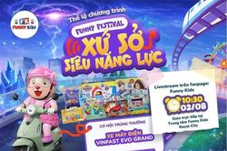 Từ phiếu may mắn đến xe Vinfast: Khách hàng Funny Kids trở thành chủ nhân giải đặc biệt