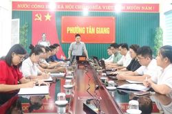 Phường Tân Giang triển khai nhiệm vụ, giải pháp đẩy nhanh tiến độ Dự án khai thác lộ thiên mỏ sắt Nà Rụa
