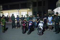 Khởi tố nhóm thanh thiếu niên mang hung khí, chạy xe lạng lách, gây rối trên đường ở TP.Huế