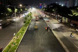 Thi công ngày đêm đưa các dự án chống ngập úng về đích