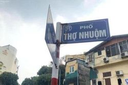 Hà Nội phân luồng giao thông phục vụ hạ ngầm cáp chiếu sáng 6 tuyến phố