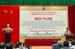 Xã Hưng Đạo phổ biến chính sách bồi thường tại dự án tuyến đường phía Tây Nam