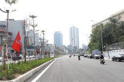 Cận cảnh Dự &aacute;n đường V&agrave;nh đai 1 Ho&agrave;ng Cầu - Voi Phục dự kiến th&ocirc;ng xe kỹ thuật trước Quốc kh&aacute;nh 2/9